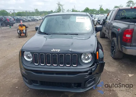 2015 Jeep Renegade Sport from USA, damaged, VIN ZACCJBAH8FPC20872